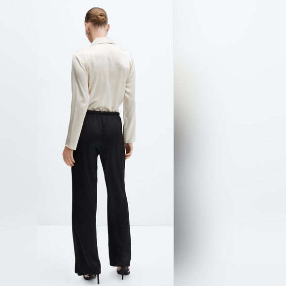 MANGO Satin pants - Picture 5 of 6